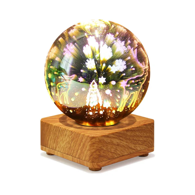 LumiNova 3D Night Light | color Changing Starry Sky Lamp | USB LED Decorative Light | For Bedrooms &amp; Gift Ideas