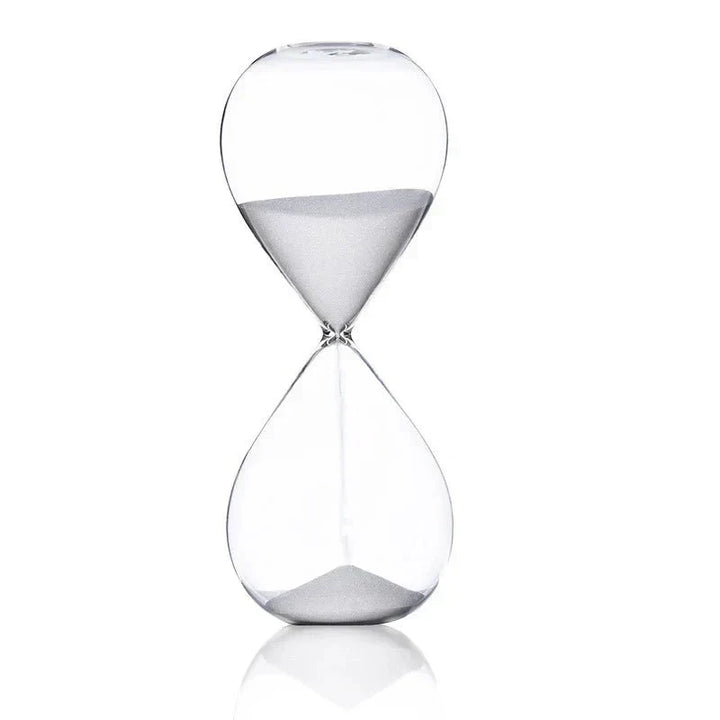 Glass Sand Timer | Stylish Decoration with 5/10/30/60 Minutes Indication