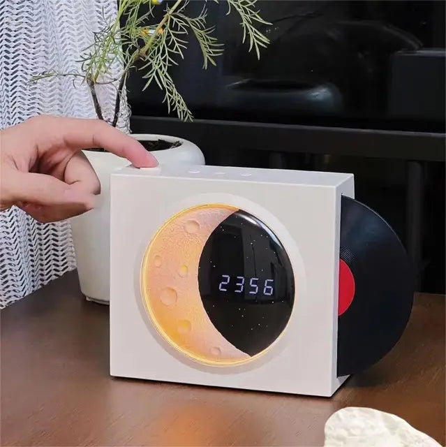 Moon lamp with music and LED night light – Mood lighting with Bluetooth speaker |