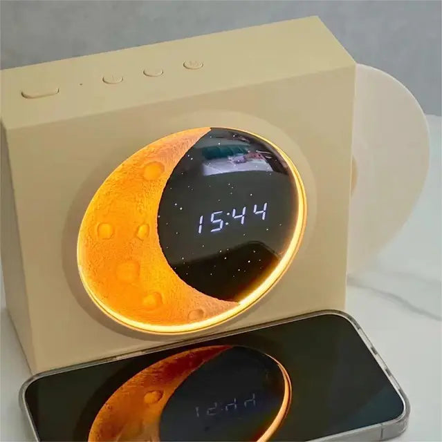 Moon lamp with music and LED night light – Mood lighting with Bluetooth speaker |