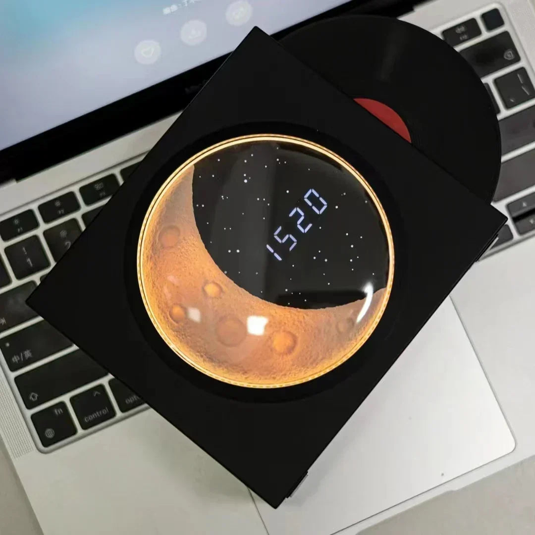 Moon lamp with music and LED night light – Mood lighting with Bluetooth speaker |