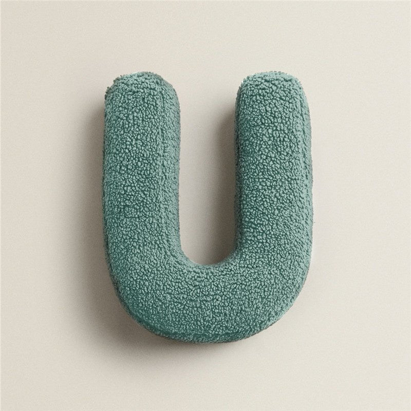 PlushLetter Pillow - Soft Letter Pillow for Bedroom and Children&
