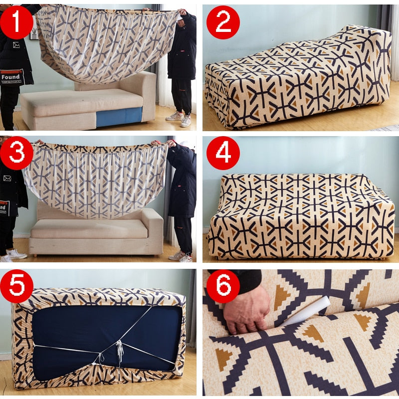 Modern Non-slip colorful Elastic Sofa Cover |