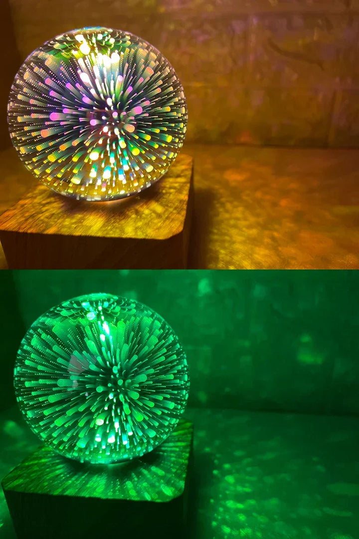 LumiNova 3D Night Light | color Changing Starry Sky Lamp | USB LED Decorative Light | For Bedrooms &amp; Gift Ideas