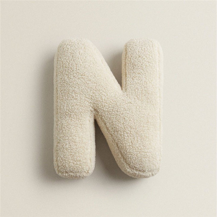 PlushLetter Pillow - Soft Letter Pillow for Bedroom and Children&