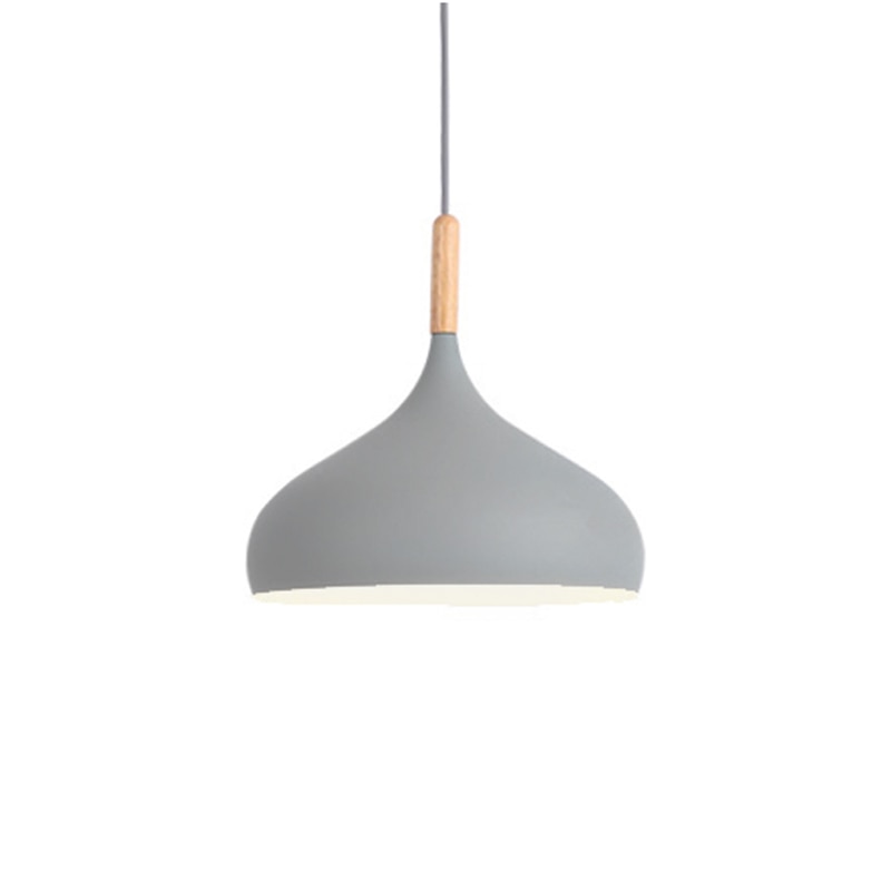 Talon - Modern Drop-Shaped Wooden Pendant Light Scandinavian Ceiling Light