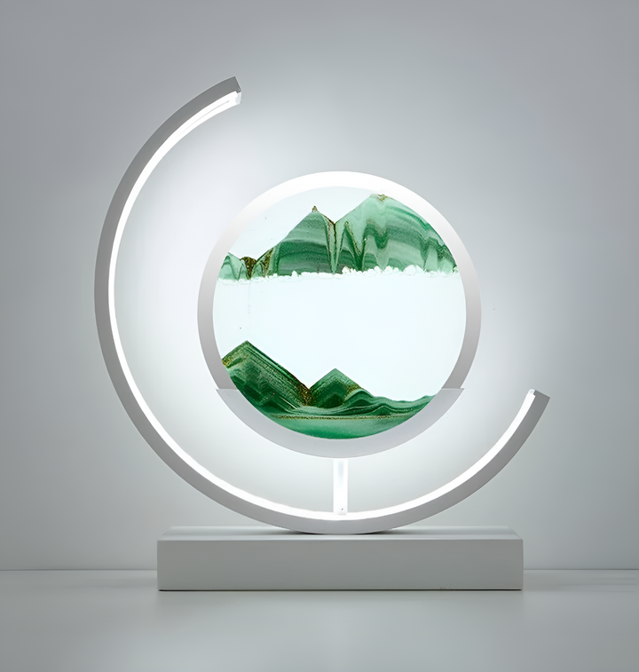 Sandscape - Flowing Sand LED Lamp 3D Quicksand Night Light