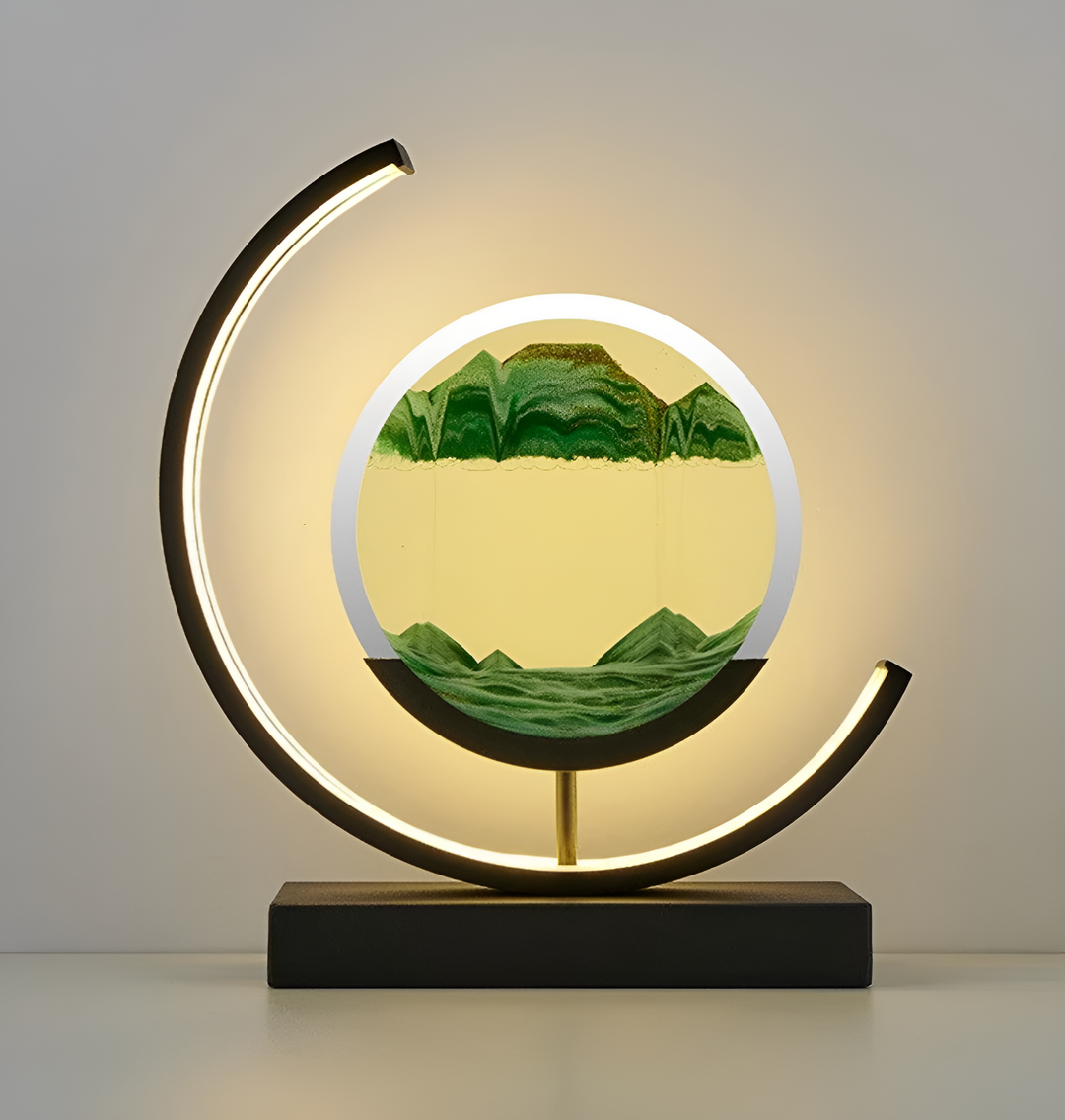 Sandscape - Flowing Sand LED Lamp 3D Quicksand Night Light