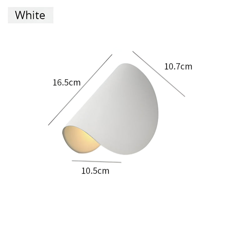 Twist Wall Lamp - Rotatable Metal Wall Light - Curve Wall Sconce