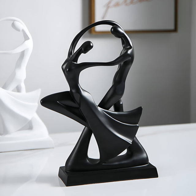 SwayDuo | Modern dancing resin sculpture