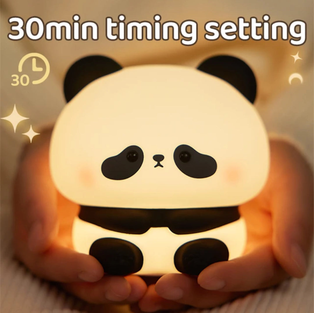CuddlePanda Night Light - colorful LED Panda for Children