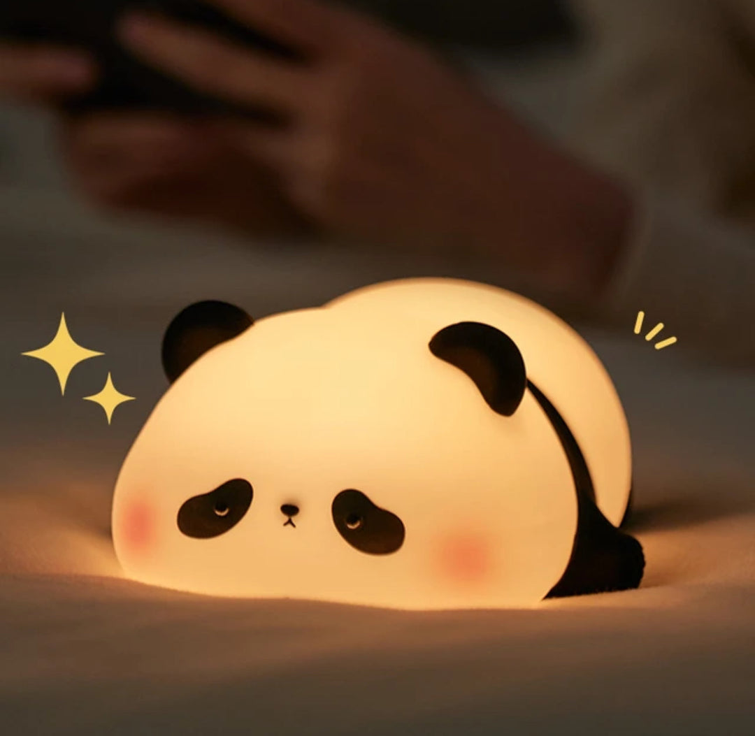 CuddlePanda Night Light - colorful LED Panda for Children