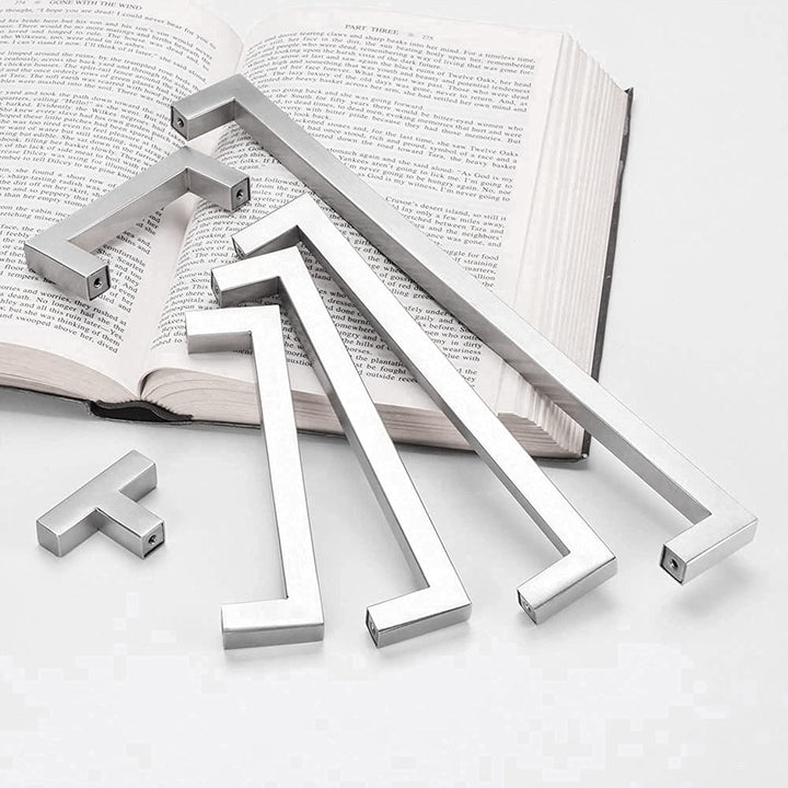 Kitchen cabinet pulls brushed nickel stainless steel cabinet handles