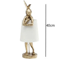 Rabbit Table Lamp – Dimmable LED Night Light in Modern Design for Kids' Room & Living Room |