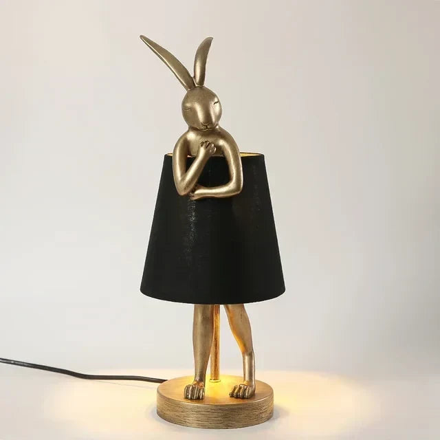 Rabbit Table Lamp – Dimmable LED Night Light in Modern Design for Kids&