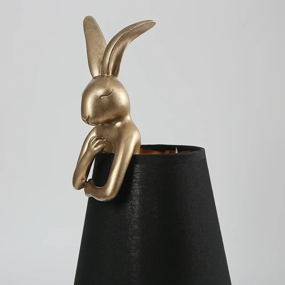Rabbit Table Lamp – Dimmable LED Night Light in Modern Design for Kids&