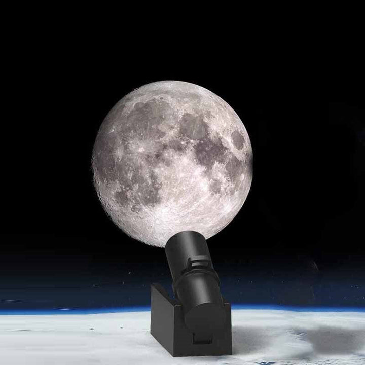 Earth &amp; Moon Projector Lamp | LED Night Light | Cosmic Ambiance with Multiple Modes