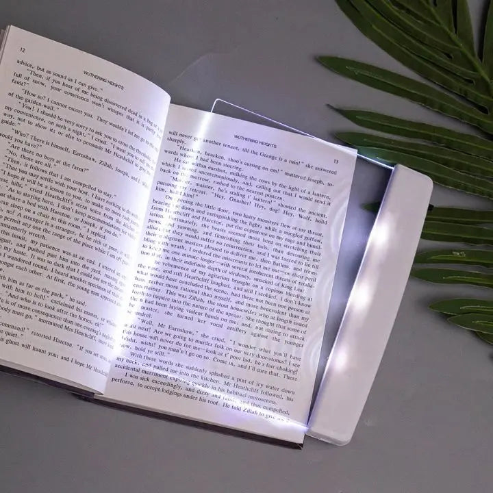 LED Reading Lamp Flat Panel – Night Light with 2 Brightness Levels &amp; Eye PRedection