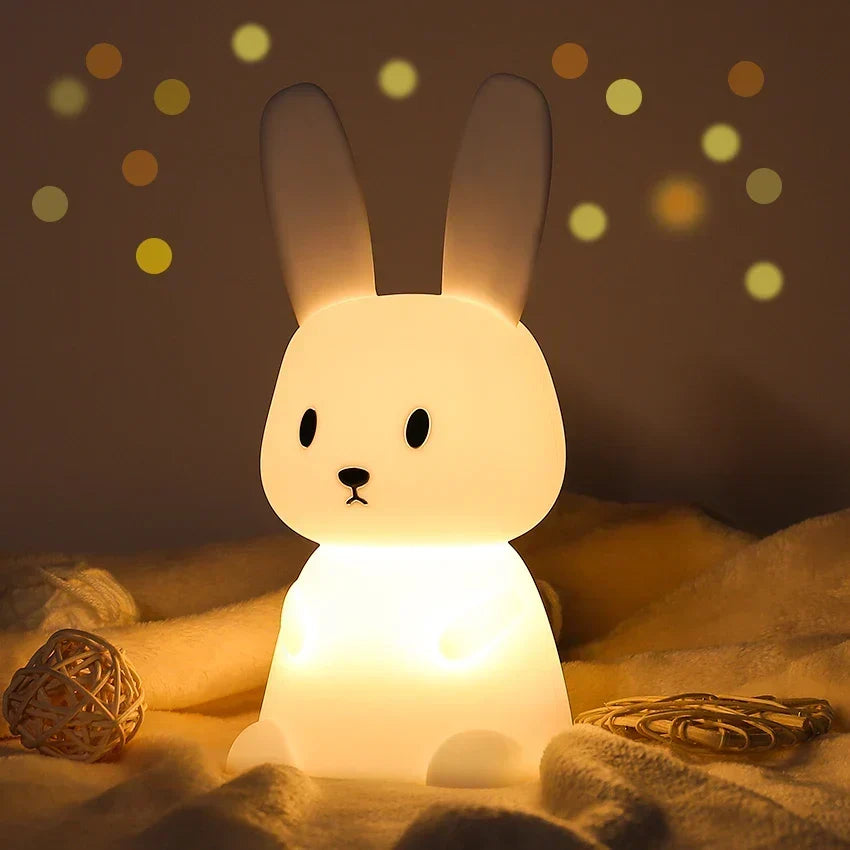 LED Night Light for Kids – Dimmable Night Lamp with -Design, USB Rechargeable, Touch Control |