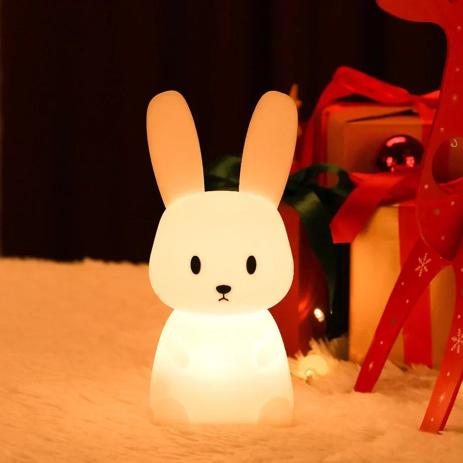 LED Night Light for Kids – Dimmable Night Lamp with -Design, USB Rechargeable, Touch Control |