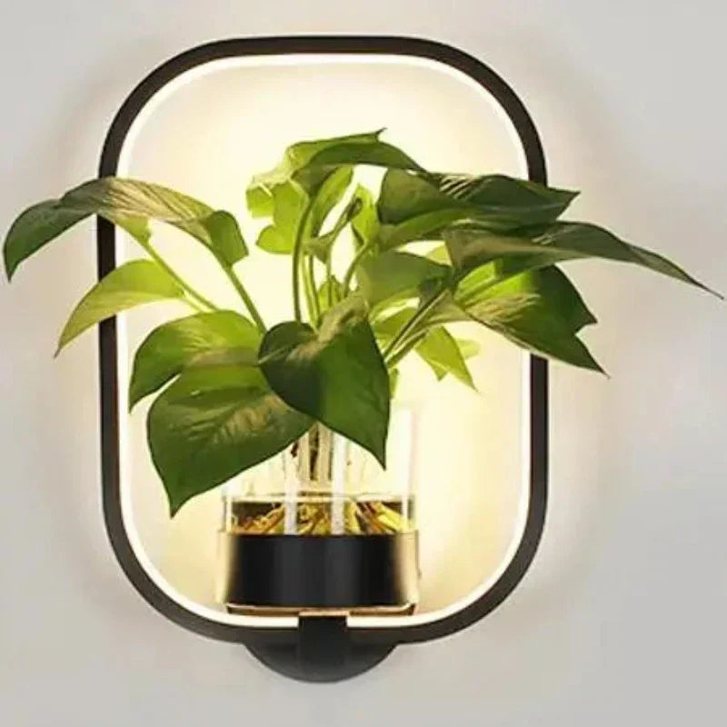 Luminaire Sconce - Plant Wall Light