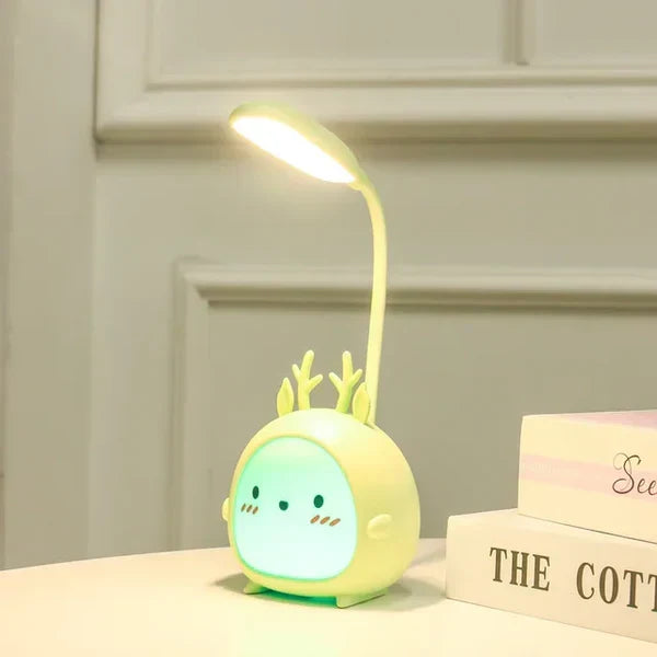 Children's Reading Lamp with Eye Protection and USB Night Light - BrightBuddy |