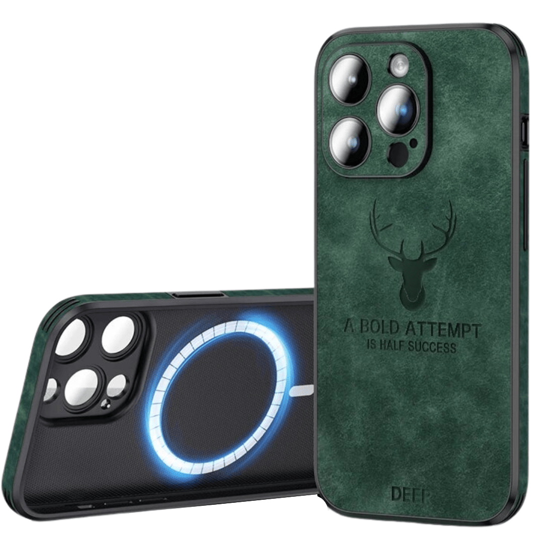 Leather iPhone Case with Shock Protection &amp; Elegant Design