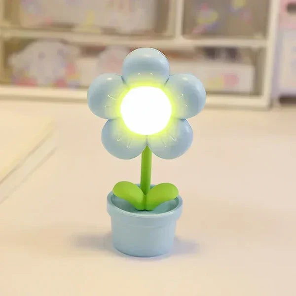 Cute Flower Night Light for Children – LED Table Lamp in Flower Design for the Children&