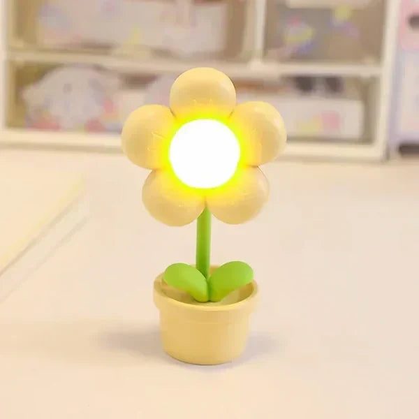 Cute Flower Night Light for Children – LED Table Lamp in Flower Design for the Children&