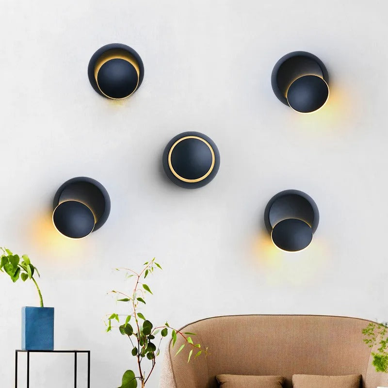 Minimalist Orb Design Wall Light