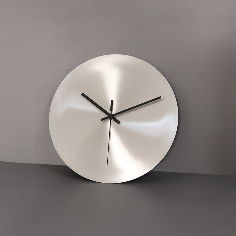Minimalistic Stainless Steel Wall Clock – Timeless Design in Three Sizes