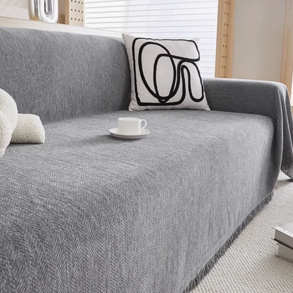 Minimalist sofa cover, leak-proof and easy to care for