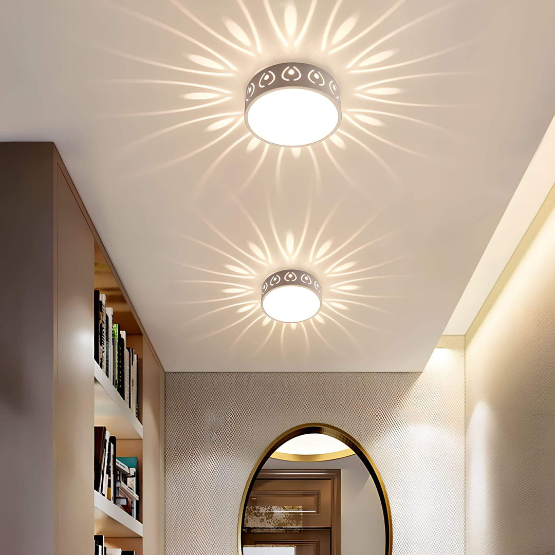 Modern LED ceiling light - for entrance, hallway and balcony