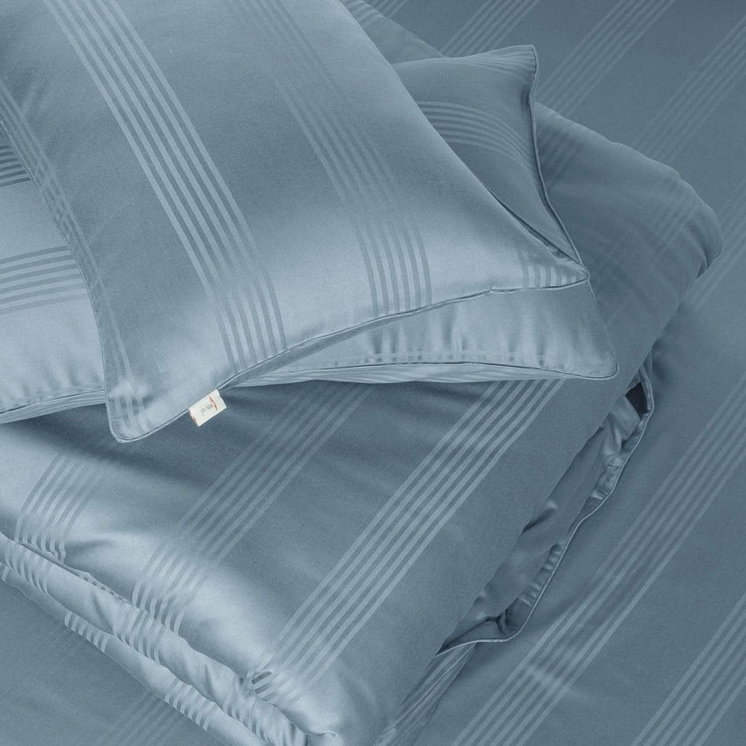 Nordéa PureCotton Pillowcases | 100% Cotton | Soft, Breathable &amp; Durable | Timeless Elegance for Restful Sleep