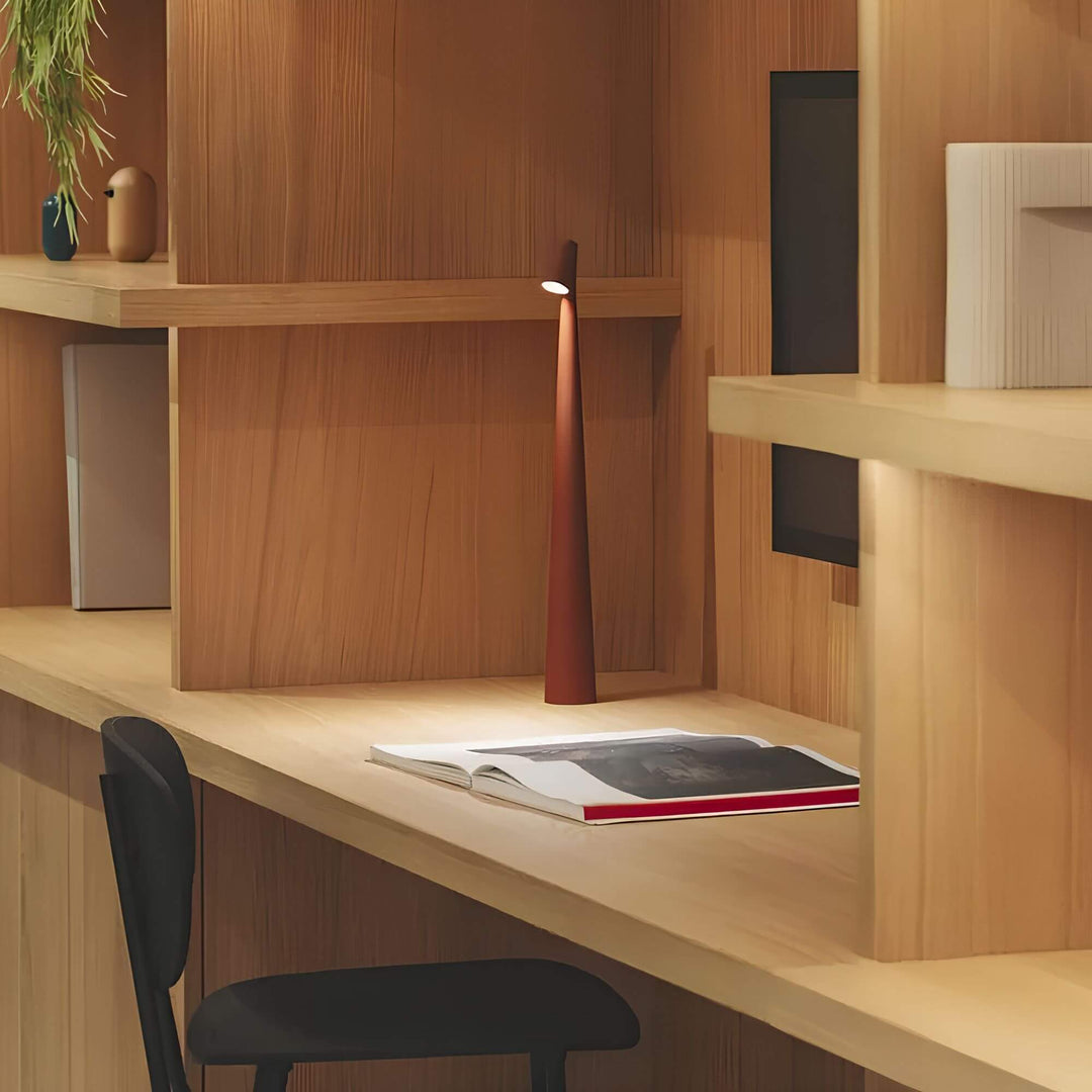 Minimalistic LED Table Lamp | Wireless | Dimmable | Reading Lamp | Dining Room Lighting