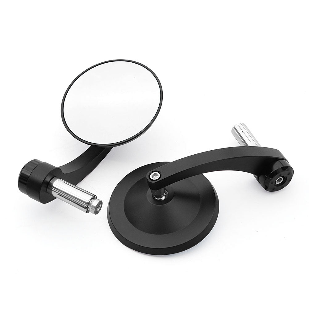 Stylish motorcycle rearview mirror with ball joint