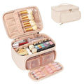 Cosmetic Organizer with Compartments and Mirror