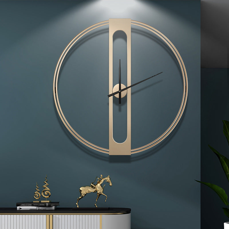 Nordic Large Silence Wall Clock for Living Space 20 Inch