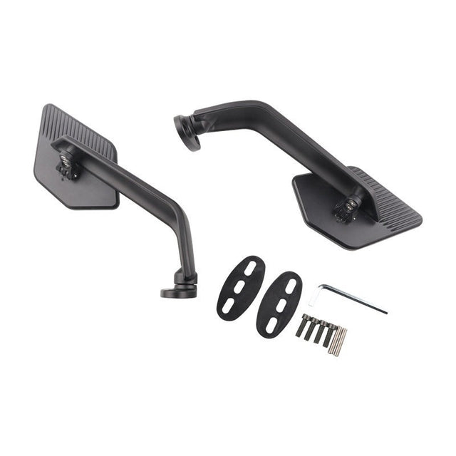 Adjustable Motorcycle Rearview Mirror with Robust Mounting System