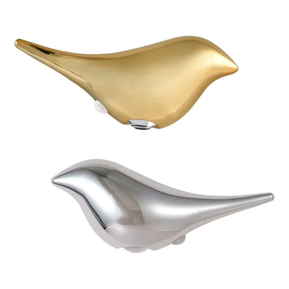 Luxury Home Gold/Silver Bird Wall Lamp Night Light Motion-Sensing Magnetic Dimmable