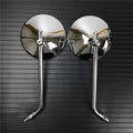 Motorcycle rearview mirror with adjustable design