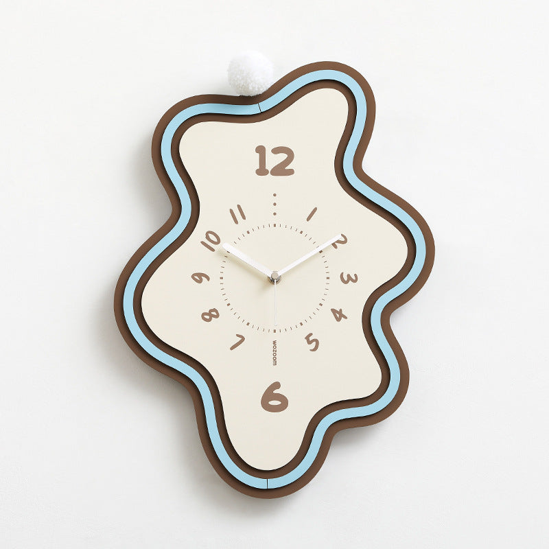 Creative irregular wall decoration Silent Clock