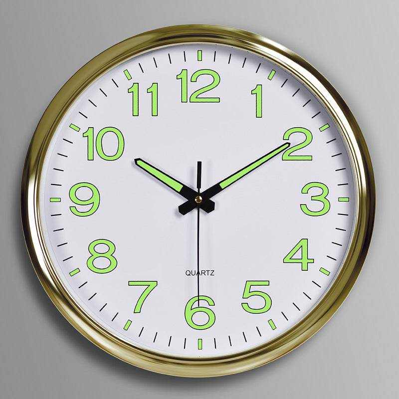 Illuminating Classroom Silent Wall Clock 30 cm