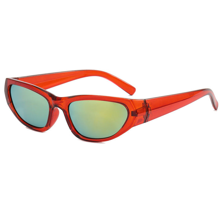 Ladies fashionable sunglasses with mirrored lenses