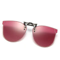 Women's fashionable sunglasses in a futuristic design with mirrored lenses
