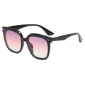 Ladies square sunglasses with mirrored gradient