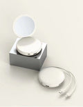 Portable mirror with USB charging function