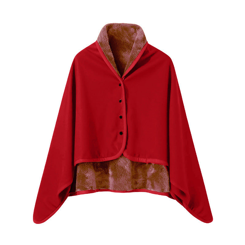 Ladies Elegant Snuggle Blanket with Collar