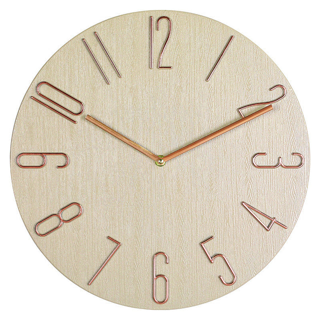 Simple Minimalistic Wall Decoration Clock