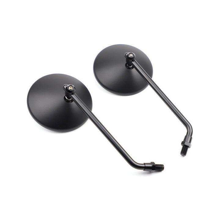 Adjustable motorcycle rearview mirror with modern design and high visibility
